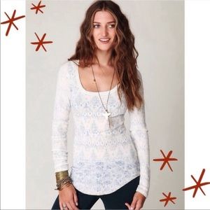 Free People Border Print Thermal